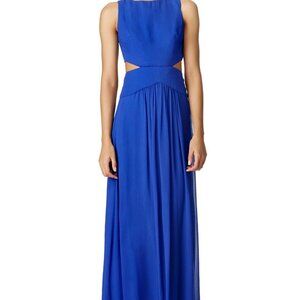 Nicole Miller Collection Long Open-back cocktail dress Royal Blue Size 2
